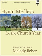 Hymn Medleys for the Church Year piano sheet music cover